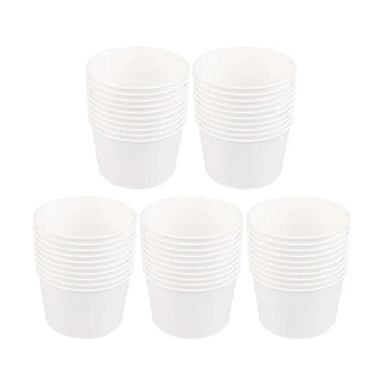블룸엣홈 일회용 종이용기 라면용기 750ml 50개입 1팩