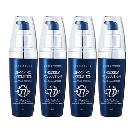 라벨영 쇼킹77 솔루션 링클 앰플, 45ml, 4개