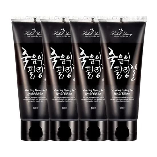 라벨영 쇼킹 죽음의 필링젤 120ml 4개