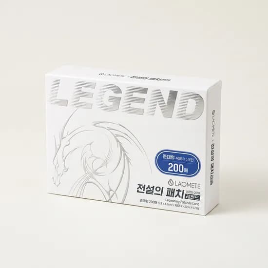 라오메뜨 전설의패치 레전드 400매 1개
