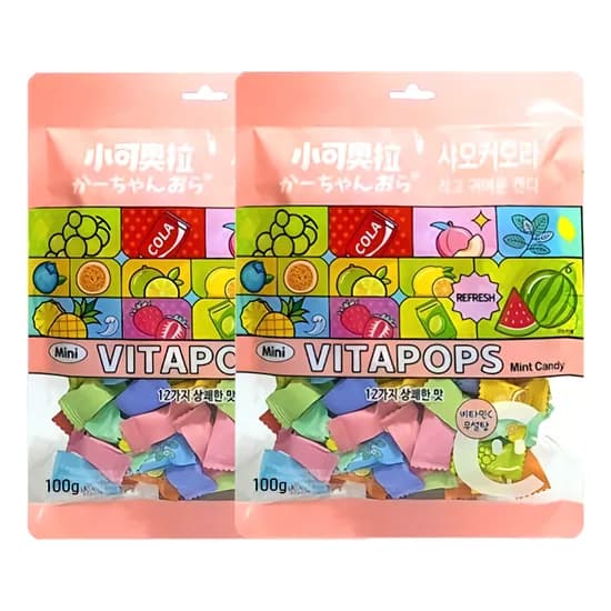 샤오커오라 비타팝스, 100g, 2개