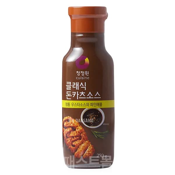 청정원 클래식 돈카츠소스 250g 1개 4,890원