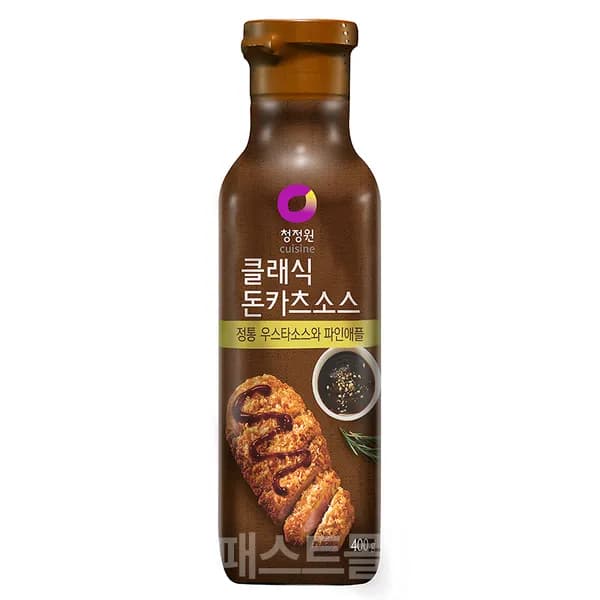 청정원 클래식 돈카츠소스 400g 1개 5,750원