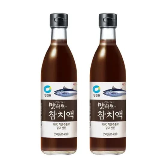 청정원 맛선생 참치액 950g 2개