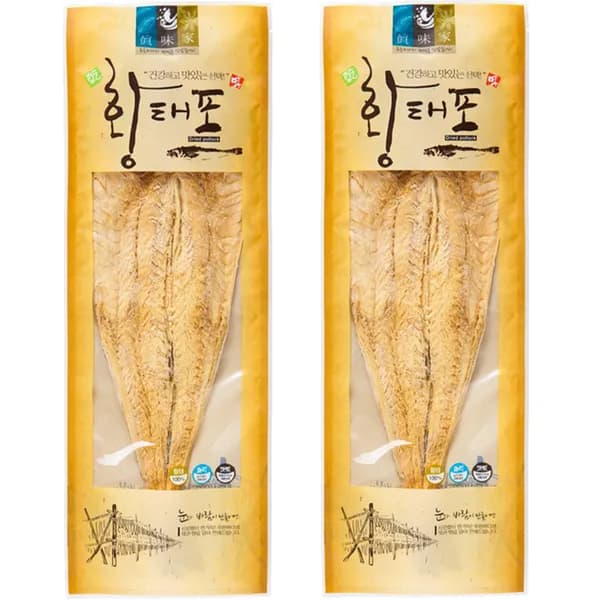 가온애 황태포 150g 3마리 2개 20,500원