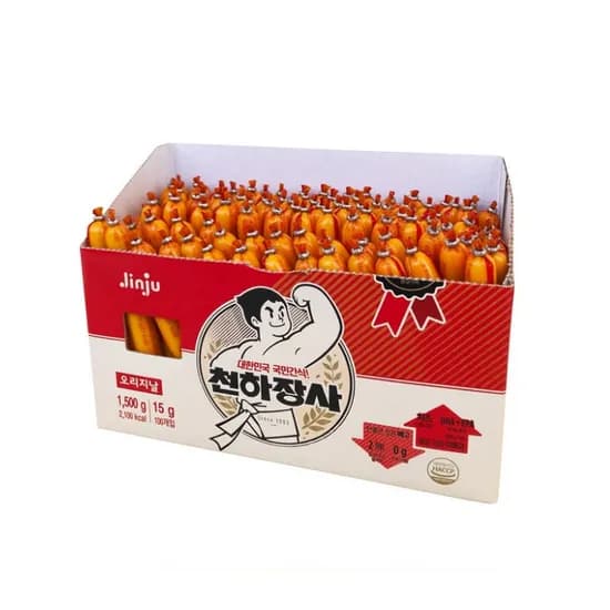 진주햄 천하장사 오리지널, 15g, 100개입, 1개
