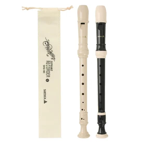 마마로 삼익악기 소프라노 리코더 SRG-80 블랙 1개