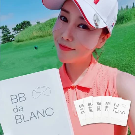 비비드블랑 자외선차단 골프 선패치 초밀착 와이드형 6g 10개