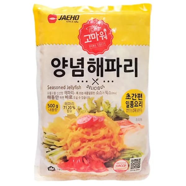양념해파리 500g 1팩