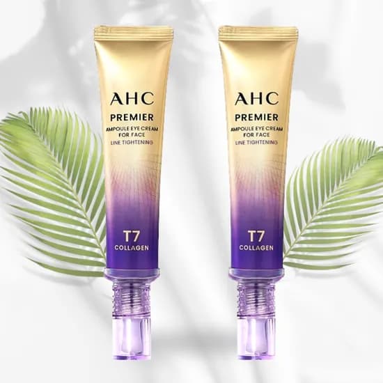 AHC 프리미어 앰플 아이크림 포 페이스 라인 타이트닝 1+1 40ml 총 2개