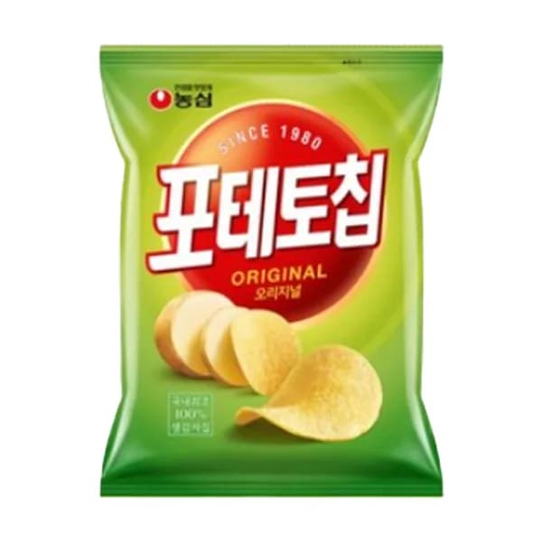포테토칩 오리지널 60g 10개 12,390원