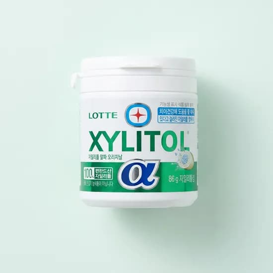롯데 자일리톨 알파 86g 2개
