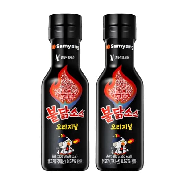 삼양 불닭소스 200g 2개 8,600원