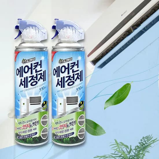 산도깨비 에어컨 세정제, 330ml, 2개