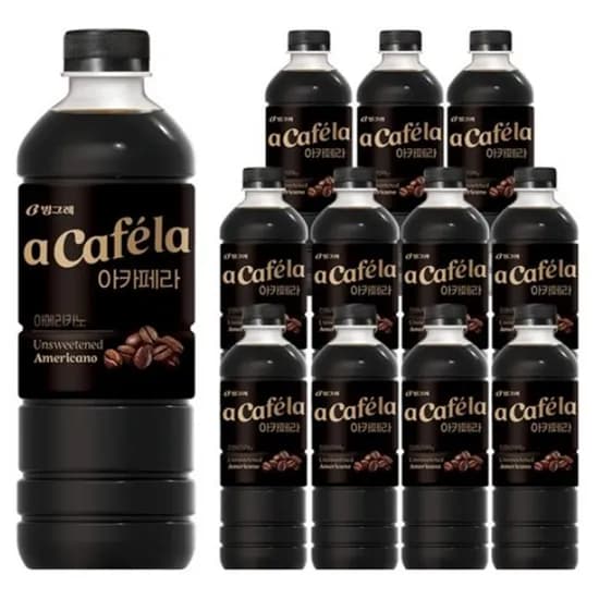아카페라 올데이, 아메리카노, 1L, 6개