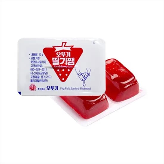오뚜기 딸기쨈 디스팬팩 12g 36개