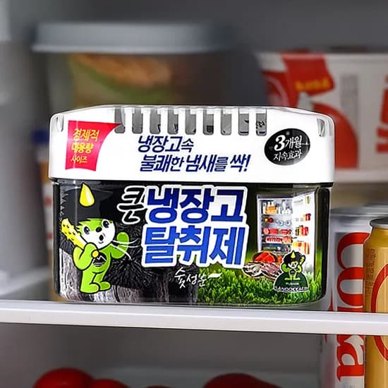 산도깨비 냉장고 탈취제 숯 420g 2개