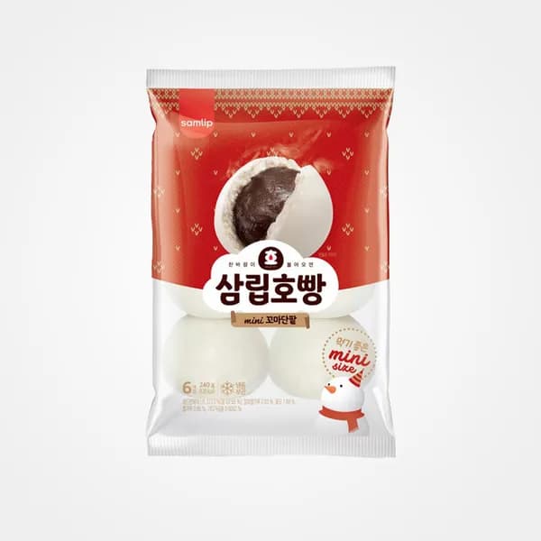 삼립호빵 mini 꼬마단팥 240g 2개