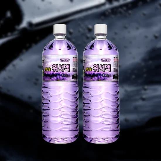 산도깨비 에탄올 워셔액 사계절 1.8L 2개
