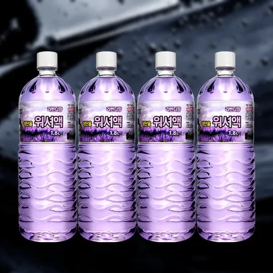 산도깨비 에탄올 워셔액, 사계절, 1.8L, 4개