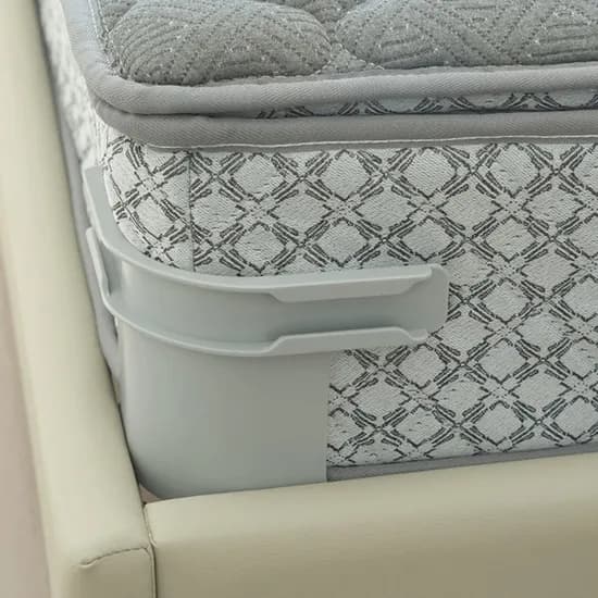 침대패드 고정클립 4P, 화이트, one size
