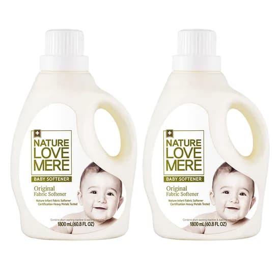 네이쳐러브메레 아기 섬유유연제, 오리지널향, 용기형, 1800ml, 2개