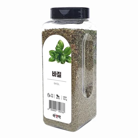 새마원 쿡앤딱 바질 홀 민트향 150g 1개