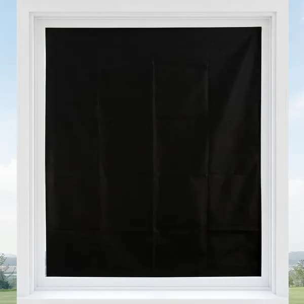 물 없이 붙이는 부착형 벨크로 암막시트 블랙 M 145x2m 1개 18,900원