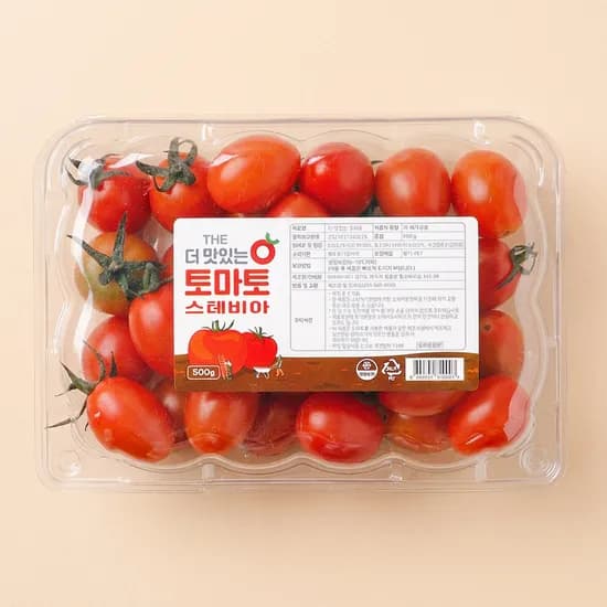더 맛있는 방울 토마토 스테비아 500g 2개