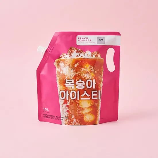 쟈뎅 복숭아 아이스티 1.5L 3개