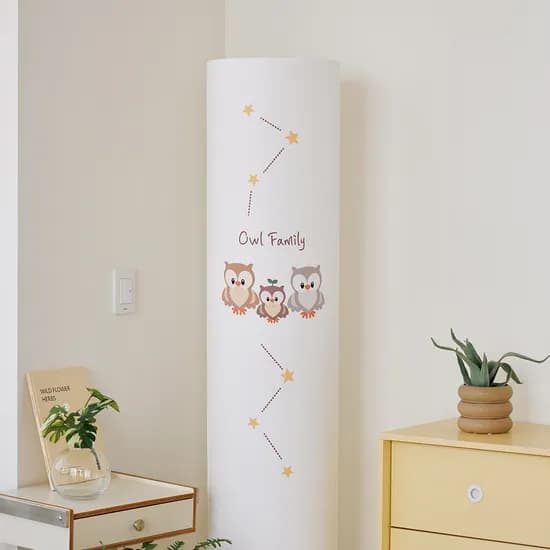 베베데코 플랜테리어 3중직 에어컨커버 아울패밀리 스탠드형 원형 대형 1개 21,900원