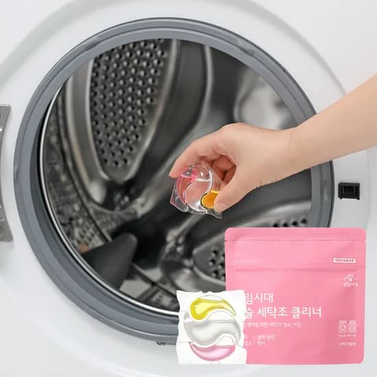 살림시대 캡슐 세탁조 클리너 77g 6개입 2세트
