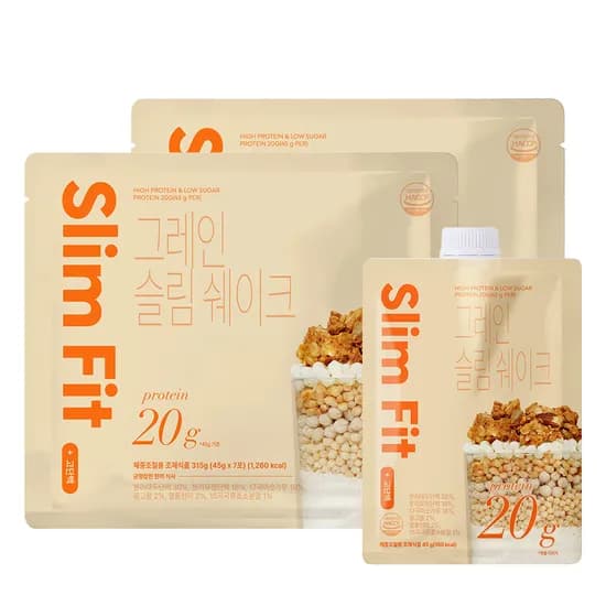 익스트림 슬림쉐이크 그레인 45g 7포 2세트 49,000원