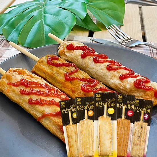 부산어묵 밀가루 제로 프리미엄 어묵바 오리지널 70g 4세트 7,800원