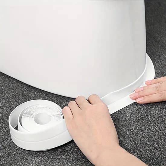 곰팡이 방지 테이프 화이트 PVC 3.8cm x 3.2m 3개