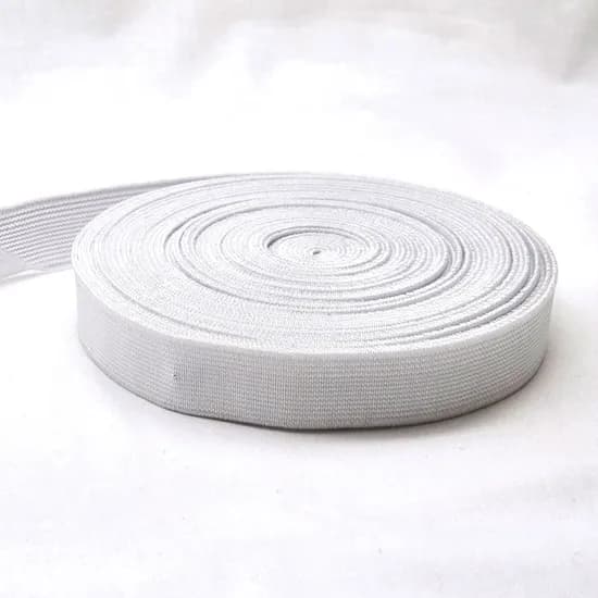허리고무밴드 흰색 20mm 9m 1개