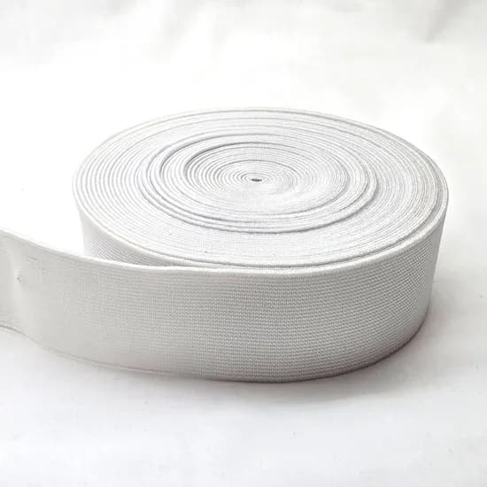 허리고무밴드 흰색 38mm 9m 1개