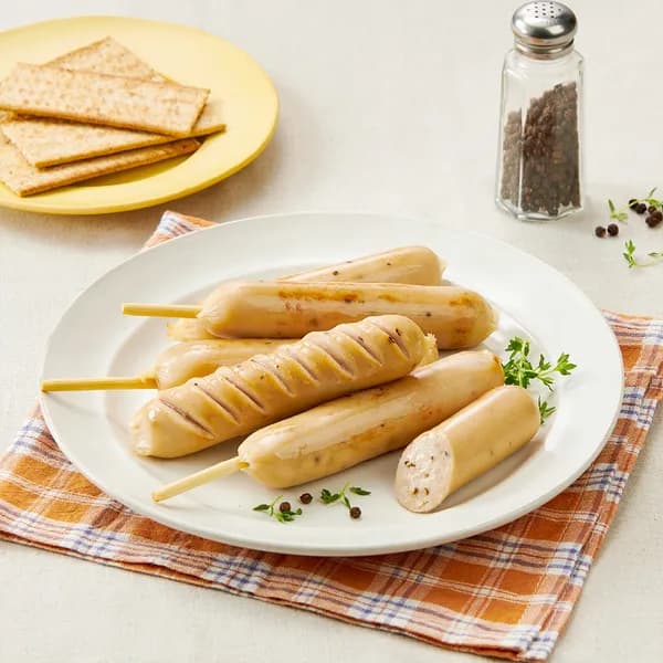 마니커에프앤지 단백한끼 닭가슴살 소시지 블랙페퍼 70g 10개