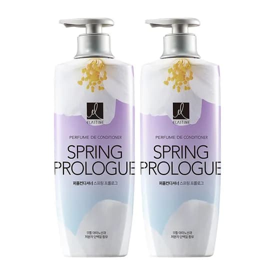 엘라스틴 스프링 프롤로그 퍼퓸 컨디셔너 600ml 2개
