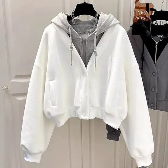 BENAF 후드 가디건 세트 BI1JP002 블랙 066 1개