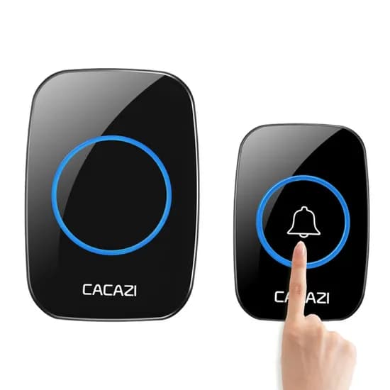 CACAZI 무선 초인종, A300, 1세트