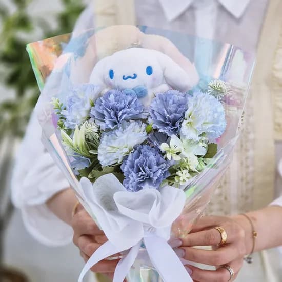 라알레그리아 미니 산리오 인형 꽃다발, 미니 시나모롤, 1개