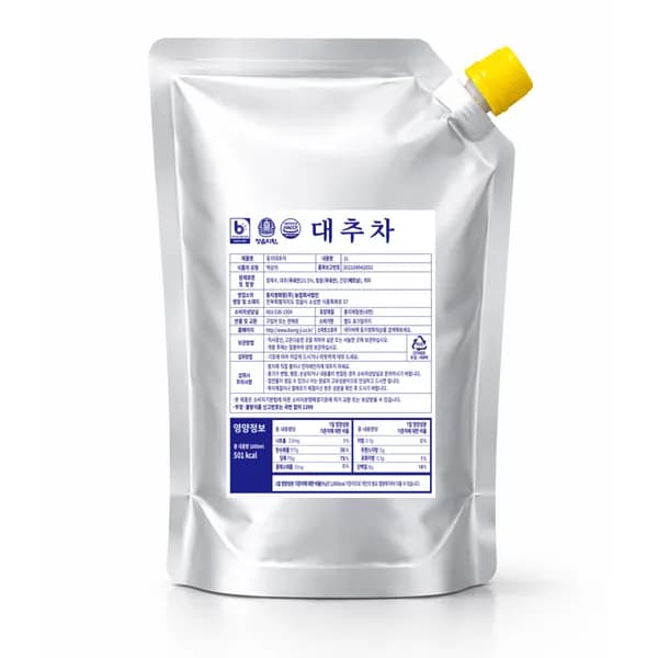 둥지대추차 업소용 1L 1팩