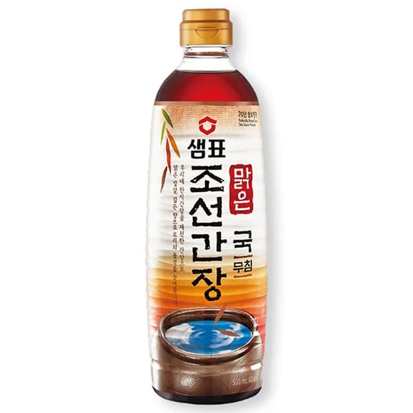 샘표 맑은 조선간장 500ml 1개 7,830원