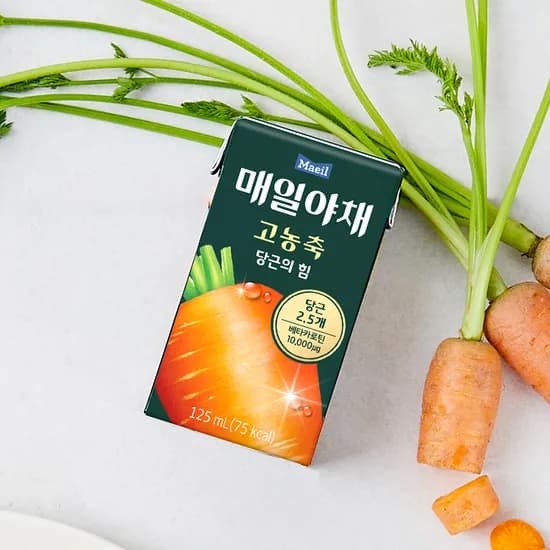 매일야채 고농축 당근의 힘 125ml 12개