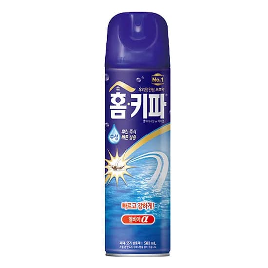 홈키파 엘비이 수성 에어졸 살충제 500ml 5개