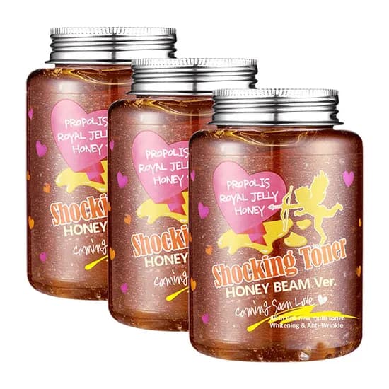 올인원 쇼킹토너 꿀광 250ml 2+1 구성 총 3개