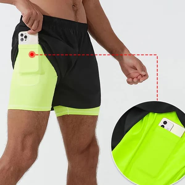마라톤 러닝숏츠 남여공용 트레일러닝숏츠 3부반바지 그레이블랙 2XL(30-32)