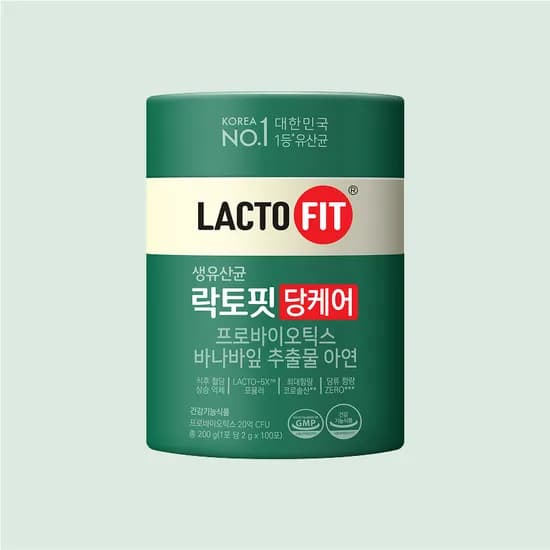 락토핏 당케어 100포 1통