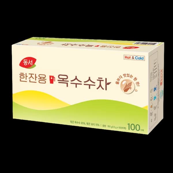 동서 한잔용 옥수수차 1.5g 50개입 2박스